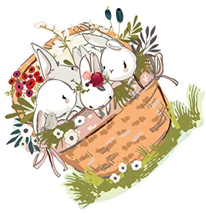 OSALADI Easter Mural Sticker Kreative Fensterdeko Selbstklebende Osteraufkleber Für Kinderzimmer Lustige Wanddekoration Für Feiertagsfeiern Und Wohnräume