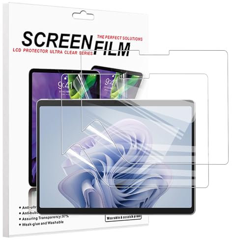 carinacoco 2 Pack Screen Protector for Microsoft Surface Pro 10/Surface Pro 9/Surface Pro 13 inch, Ultra Thin Soft Toughness HD Premium Shatterproof Anti-Scratch No Bubbles Touch Sensitive PET Film