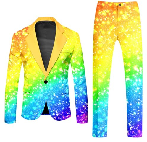 Tuta Uomo Cotone Estiva Misura Estivo a Comodo Principe Elasticizzato Extra Lunghe Popeline del Lusso Blazer Bastone Fantasia Allenamento Elasticizzata Training Basse Lucido