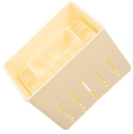 SOLUSTRE Stampo Per Pressare Tofu Resistente 140x105x95 Mm Utensile Da Cucina Leggero Per Produzione Tofu Fatto in Casa Uso Domestico