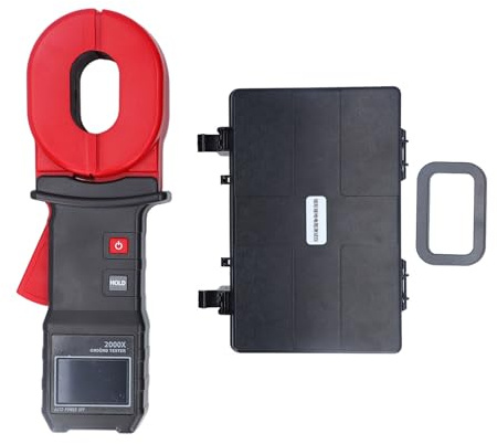 Digital Ground Resistance Meter Auto Ranging Clamp Earth Resistance Tester for Various Applications