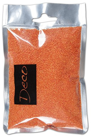 Farbsand orange 1000gr. 0,5mm im Beutel