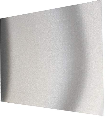 School-MaxX Spritzschutz aus Edelstahl, ca. 800 x 400 x 1 mm Herd Küche Bad