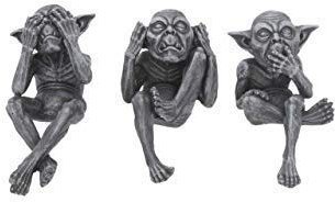Nemesis Now Drei Weise Kobolde Figur 20 cm