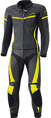 Held Spire Lederkombi 2-tlg. – 100% Rindleder – Soft-Protektoren – Schwarz