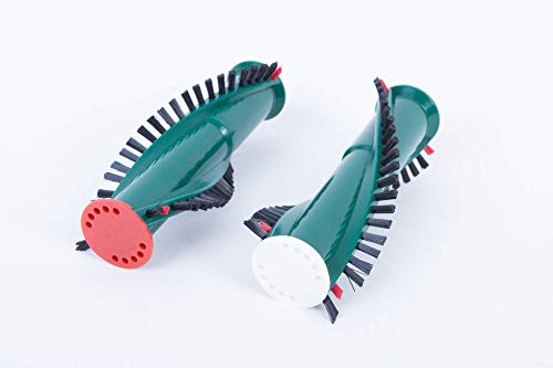 1 Paar hochwertige Ersatzbürsten Made in Germany | passend für Vorwerk ET 340, EB 350, EB 351 und EB 351F | Rundbürsten | Bürstenrollen | Bestleistung beim Saugen | Premium Qualität