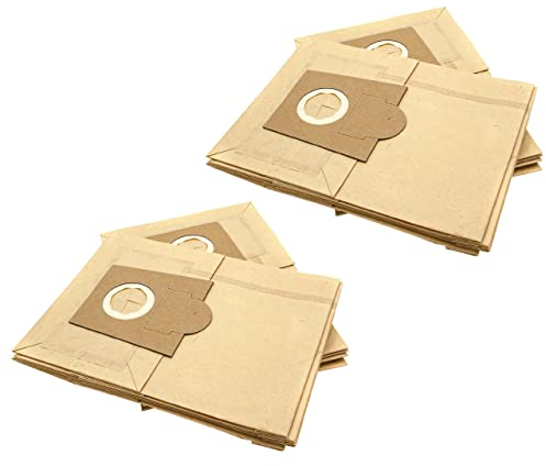 vhbw 20x sacchetto compatibile con Siemens VS 55 B 25, 55 E 20, 57 B 00, 57 E 20, 57 E 81 aspirapolvere - 24,5cm x 18cm