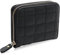 FuninCrea Portafoglio Donna, Piccolo Portamonete Donna in Pelle PU, Mini Portafoglio Ragazzae con Cerniera, Minimal Cerniera Portamonete con Scomparti Multipli per Store Card, Cion (nero)