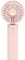 LIEWET Mini Handheld Fan, Neck Fan, Portable Fan Rechargeable, 2500mAh Rechargeable USB Fan, 180° Adjustable,3 Speed Personal Small Desk Fan, Strong Airflow, Super Quiet Pink
