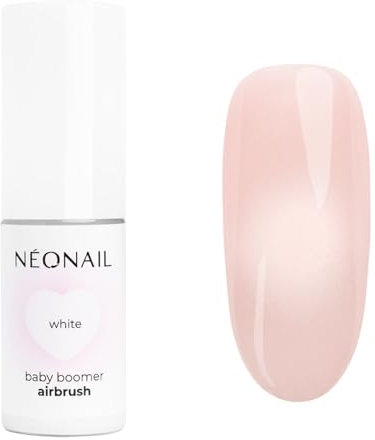 NÉONAIL Baby Boomer Airbrush 5g - Nagelpuder Spray - Quick Ombre Spray - Nails - Powder - Ombre Spray Nägel - Babyboomer - Nail Powder - Spray - Ombre Spray Nails - Ombre Puder - Weiß