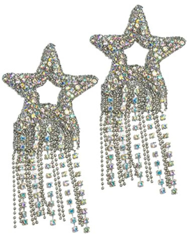 KONTONTY 2stücke Sternförmige Strasssteine Zum Aufbügeln Patch Für Tasche Diy-flicken in Sternform Strass-flicken Zum Reparieren Von Kleidung Applikationen Für Kleidung Und Schuhe