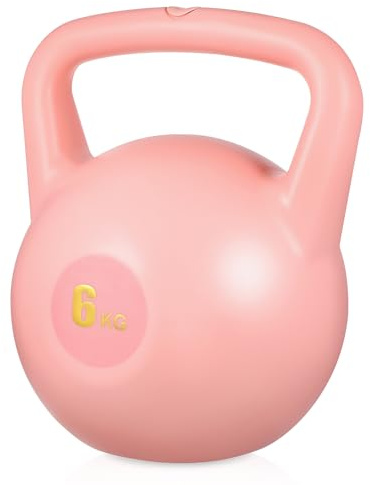BESPORTBLE Wassergefüllte Kettlebell Pe 6 Kg Tragbare Krafttrainings Kugelhantel Fitnessgerät für Männer und Frauen Zuhause und Unterwegs