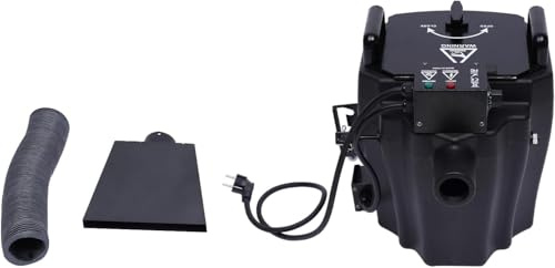 VonVVer Bodennebelmaschine 3500W 5kg Trockeneis 150m² Reichweite für Party | 15min Aufheizung, Trockeneis-Nebelmaschine, 10L Wassertank, mit Anti-Trockenlauf & Sicherheitsabschaltung für Hochzeit Event