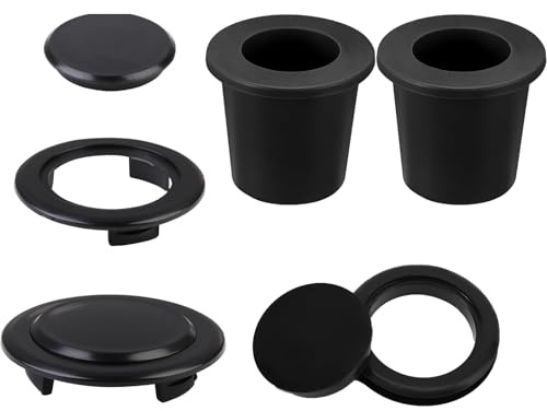 JDIEOQA 3 Patio Table Umbrella Hole Ring Plug Sets, Outdoor Silicone Parasols Hole Rings Plug Cover Insert for 2-2.5In Pole Outdoor Patio Garden Beach Pool, Yard, Camping Tables