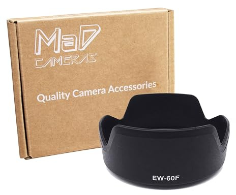 MaD EW-60F - Paraluce a petalo per Canon EF-S & RF-S 18-150 mm F3.5-6.3 IS STM