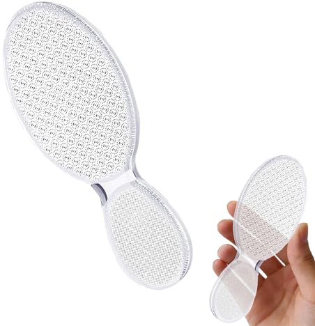 Hornhautentferner, 2-in-1 Nano Glas Fußfeile mit Aufbewahrungsbox | Wiederverwendbar & Waschbar, Hornhautfeile, Hornhaut Entfernen Fuß, für Hornhaut an den Füßen