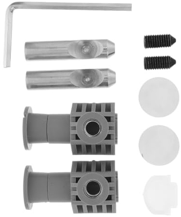 LALADEFIEE Vite di Fissaggio con Resistenza alla Corrosione per Wc Intelligente in Plastica e Metallo e Supporto Affidabile con Montaggio Laterale Adatta per Ristrutturazione Bagno