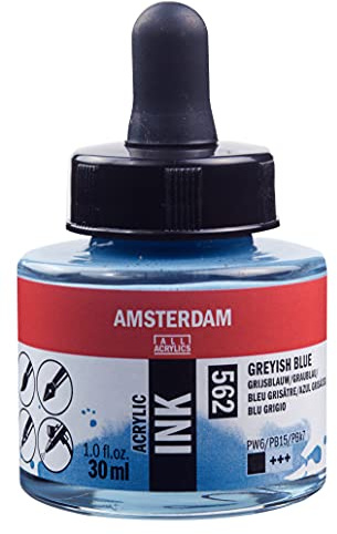 Amsterdam 17205620 ACRYLC Tinte grau-blau, Einheitsgröße