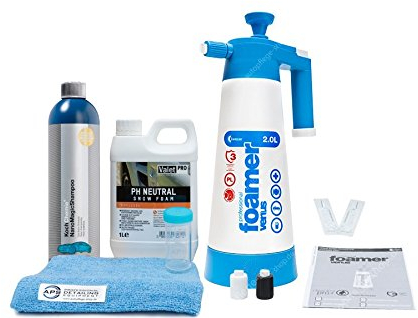 Kwazar Venus Super Foamer V3 + Valet Pro Snow Foam 1L + KC NanoMagic Shampoo 750ml + Zubehör