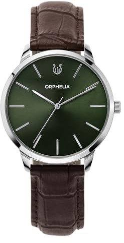 Orphelia Herren Analog Uhr Winston mit Leder Armband