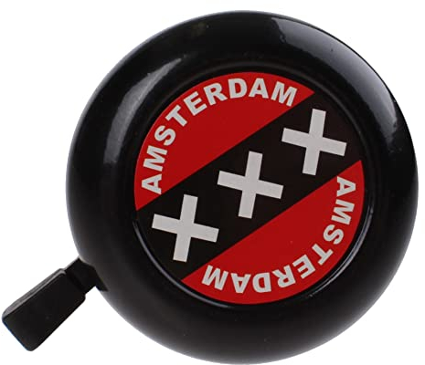 Fahrradklingel Fahrrad Ding Dong Glocke Hochwertig Fahrradglocke 50mm Amsterdam