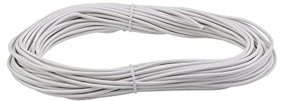 Paulmann 94591 Sistema a fune fune di tensione Corduo 20m isolata 2,5qmm fune bianco fune metallica binario