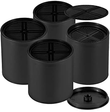 Uping 4 Stück Hochwertige verstellbare Möbelerhöher - Betthöher, Tischerhöher, Stuhlerhöher, Sofaerhöher (Zunahme der Höhe 10 cm)