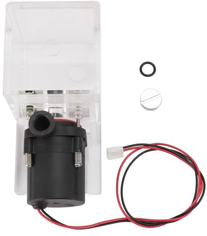 ciciglow Kit de Refrigeración por Agua, 700L/H 30W DC24V CPU Bomba de Refrigeración por Agua Tanque 235ml G1/4 PC Silenciosa Bomba Enfriadora de Agua/depósito Combinado