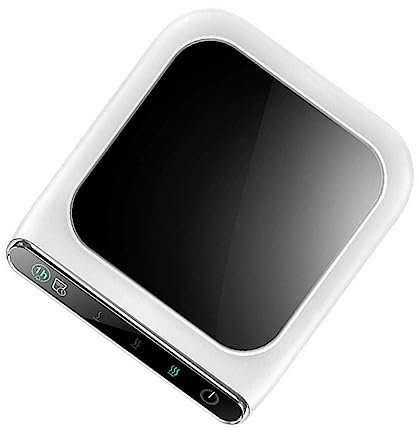 COLLBATH Chauffe-Tasse Thermostatique USB Chauffage 3 Vitesses Contrôle Élégant Design en Verre