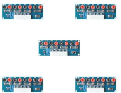 5 Set XH-M229 Desktop PC Power Board ATX Benchtop Supply Transfer Board 24 Pin Netzteil Testmodul