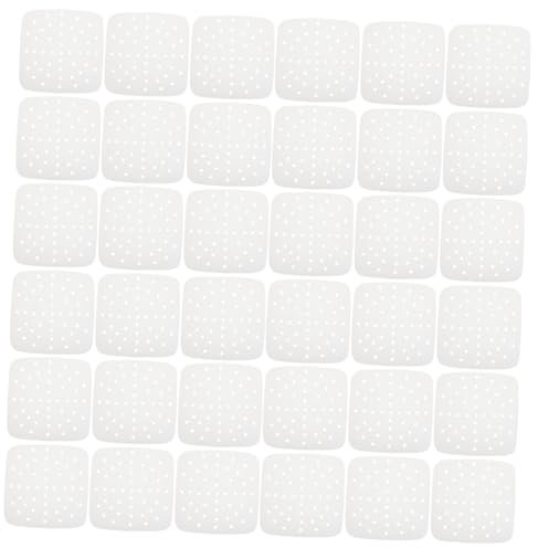 Mikinona 100piezas Papel De Horno Antiadherente Cuadrado Para Hornear Práctico Para Barbacoa Casa Papel Para Hornear Air Fryer