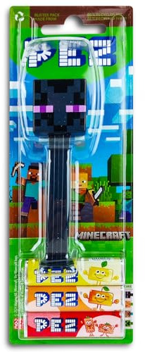 1x PEZ Spender ENDERMAN Minekraft inkl. 2 x Pez Bonbons 2 x 8,5 g