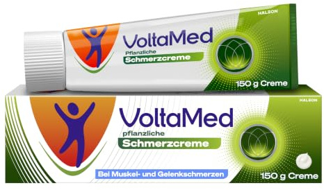 VoltaMed pflanzliche Schmerzcreme, 150g, natürlich wirksam. | Aus der Voltaren Familie. Bei Gelenk- und Muskelschmerzen, Rückenschmerzen. Schmerzlindernd & entzündungshemmend.