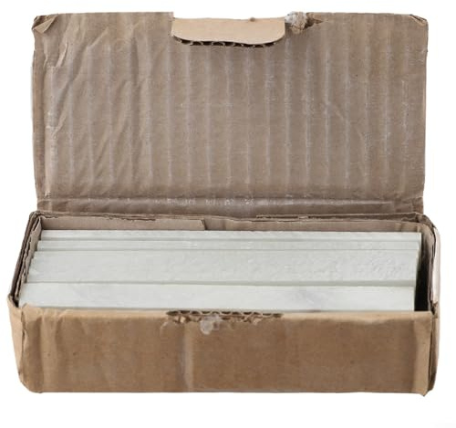 Sisinkal Per gesso francese piatto pietra ollare saldatore metallo marcatore scatola professionale saldatura marcatura strumento rimovibile tracce cerose superfici non porose uso industriale (120 * 12