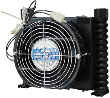 KLYDBMYT AF0510T-CA Radiatore raffreddato ad Aria da 10 l/min, con Ventola, radiatore Idraulico, radiatore Olio, Bassa rumorosità, Ampia Applicazione (AC380V)