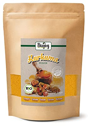 Biojoy Curcuma in polvere BIO (500 g), curcuma macinata (Curcuma longa)