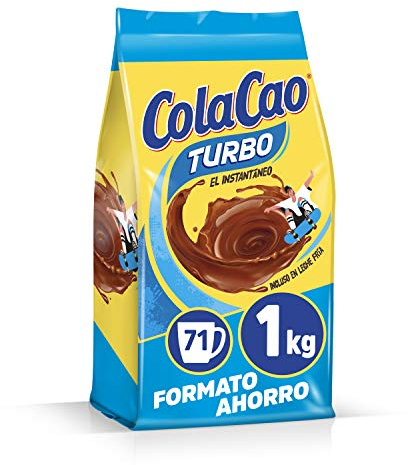 ColaCao, Turbo Cacao Instantáneo y sin Grumitos - Formato Ahorro - 1kg