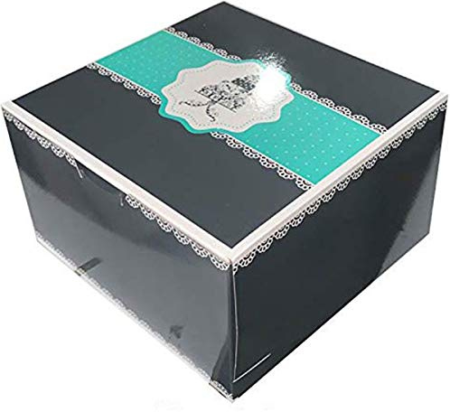 Mytortenland Tortenkarton/Torten Box 25x25x15 cm 10 Stück