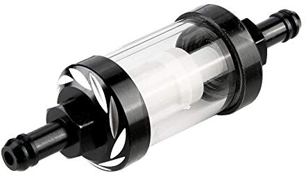 Motorcykel bensinfilter gas inline bränslefilter, universellt bränslefilter 8 mm bensinolja bränslefilter för motorcykel bil ATV