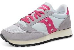 Saucony Jazz Original Vintage, Sneaker Donna, Grigio Rosa, 36 EU
