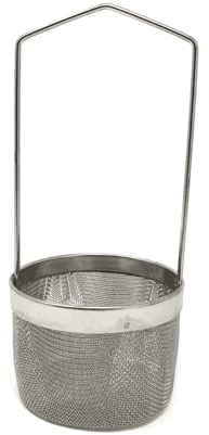 Masar - Accesorio para limpiador ultrasónico - Cesta de limpieza - Ø 70 x 150 mm - Acero inoxidable, 70 x 150 cm