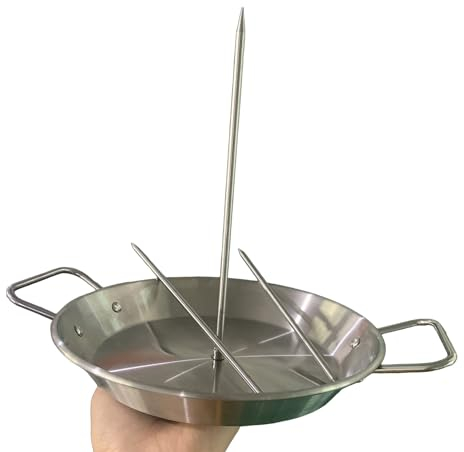 Brochetas de kebab para parrilla, máquina de kebab de acero inoxidable con picos extraíbles, pinchos de pollo y estantes verticales para barbacoa para tacos, horno ahumador de kebabs, platos de