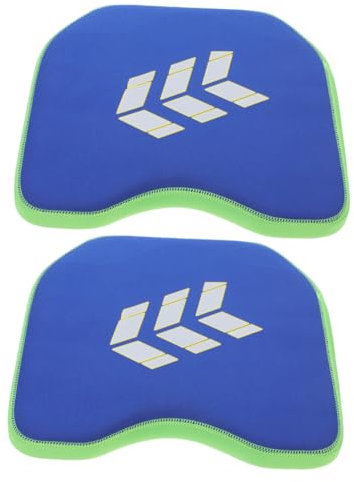 SKISUNO Fishing Cushion Pad Set 2pcs Blue Memory Foam Elastic Kayak Seat Cushion for Outdoor Fishing Boat Seats and Kayaking