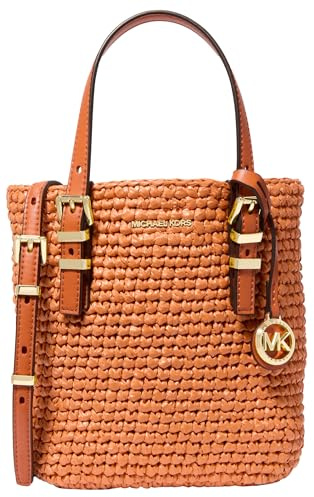 Michael Kors 32S5GQNC0W-888 XS NS TOTE XBODY Women ORANGE PUNCH Size One Size