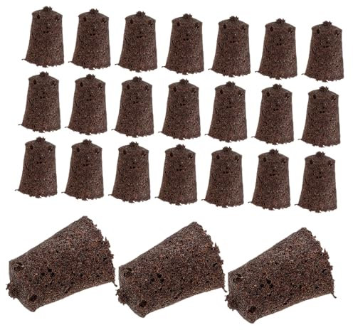 TOYANDONA 30pièces Fournitures Hydroponiques Terreaux De Culture Blocs De Tourbe De Racines De Remplacement pour Plantes Accessoires De Jardinage Hydroponique