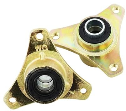 Arbres de transmission de moto Roulement de moto Jante de moyeu d'essieu arrière de roue à bride 3 trous pour moto, pour kart à quatre roues, VTT, quad, accessoires de réaménagement de kart Arbre de t