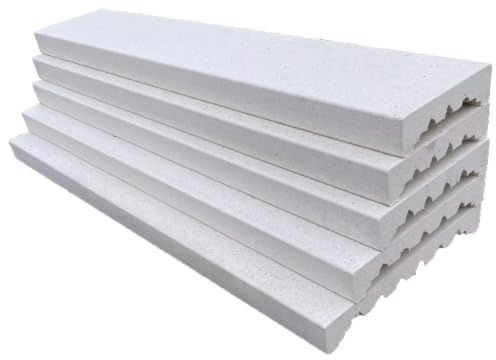 Coprimuro In Cemento Levigato Bianco 100 cm | Finitura effetto marmo – Misure interne da 11,5 a 42 cm – Taglio angoli su richiesta – Accessori disponibili (idrorepellente e testata) (24 cm)