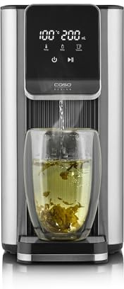 CASO Design Hot 6 Advanced Turbo Hot Water Dispenser, Water Heater with 13 Temperatures 40-100°C, 2.5L Tank, Hot Water in Seconds, One Cup Kettle Alternative, Water Filter Included