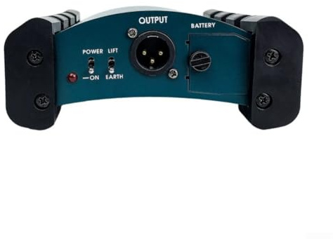 Yuanpgky Active DI Box;audio Interface - Impedance Converter - Microphone Signal Booster - Instrument Audio Adapter - Balanced Sound Box
