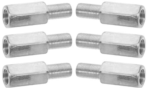 ASAKKURA 6Pcs Bike Trainer Wheel Bolt Kit with Bracket Extension Bolts and Washer Set for Rear Stabilizer Support – Quick Install Training Wheel Extenders for ’S Bicycle
